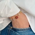 Pulsera Flores de Colores