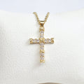Collar Cruz con Cristales