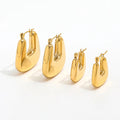 Aretes Semi Cuadrados