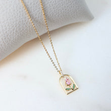 Cargar imagen en el visor de la galería, Collar Tulipán Rosado
