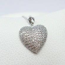 Cargar imagen en el visor de la galería, Collar Corazón Full Brillo
