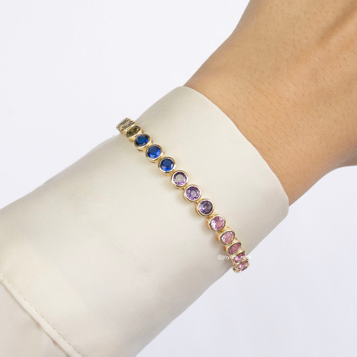 Pulsera Cristales de Colores