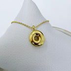 Collar Ajustable Inicial Burbuja