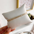 Pulsera Baguette Dorada