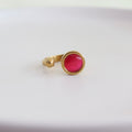 Anillo Círculo Magenta