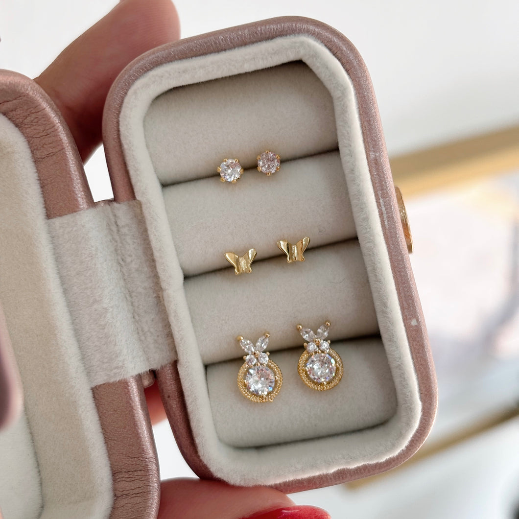 Set Mariposas Dorado