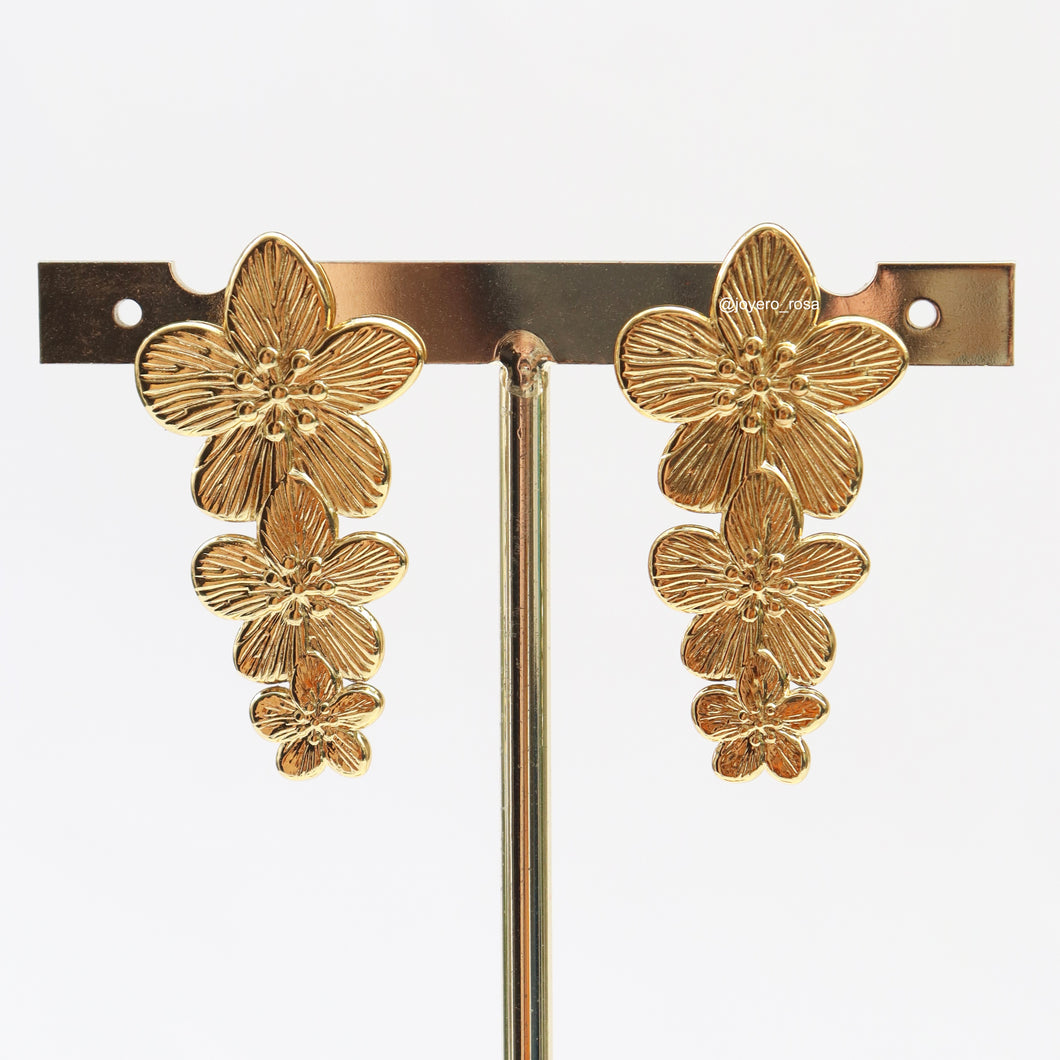 Aretes Flor