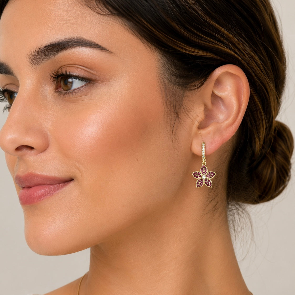 Dangles Flor Hawaiiana