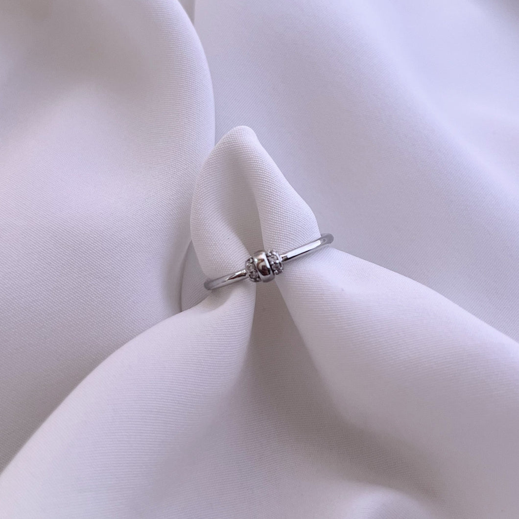 Anillo Pam Plateado