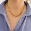 Collar Eslabones con Nuditos