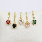 Collar Corazón Color