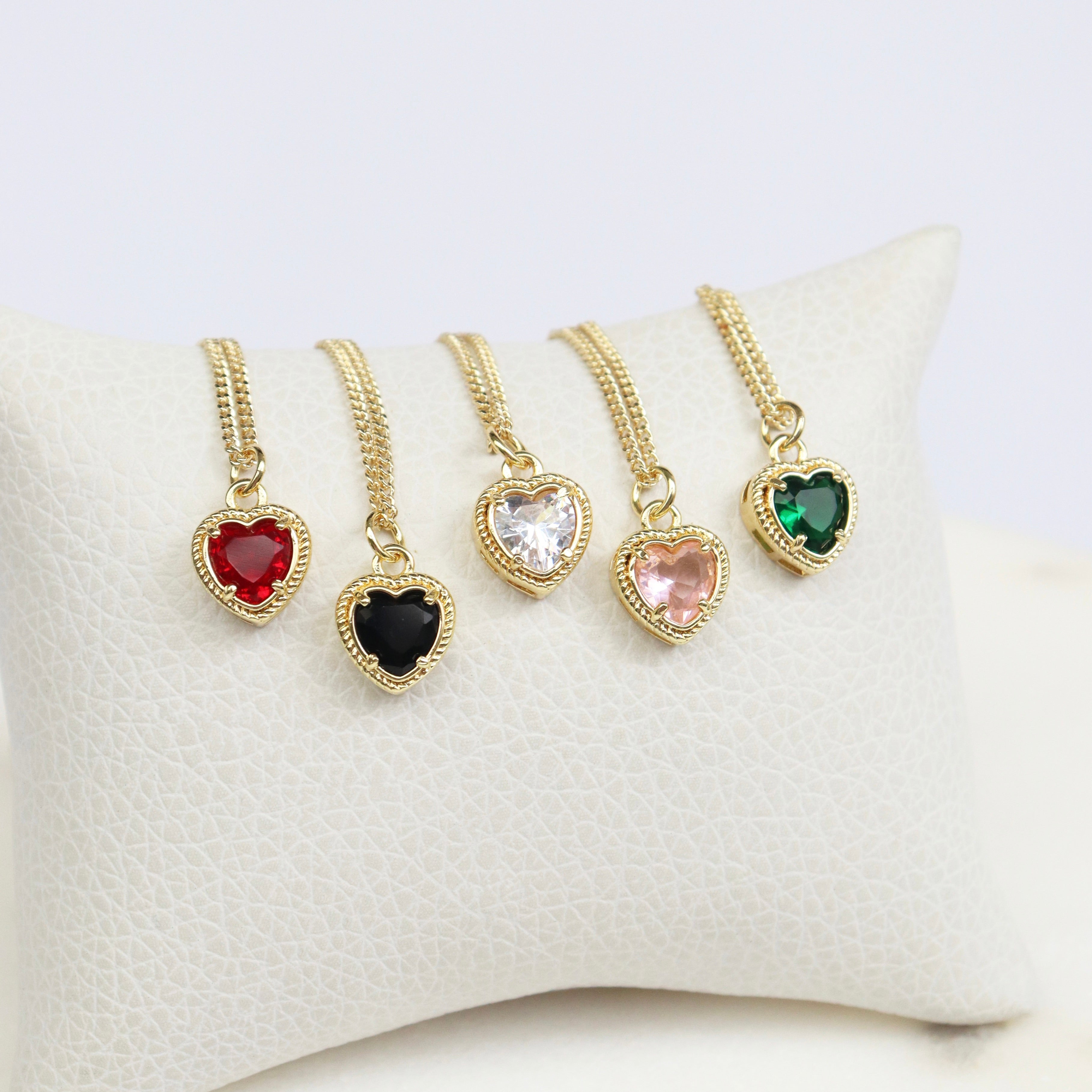 Collar Corazón Color
