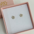 Studs Flores con Cristales