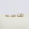 Studs Chispa Cuadrada