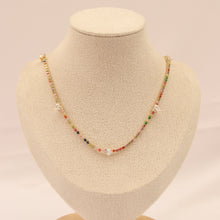 Cargar imagen en el visor de la galería, Collar Corazón Tennis Colores
