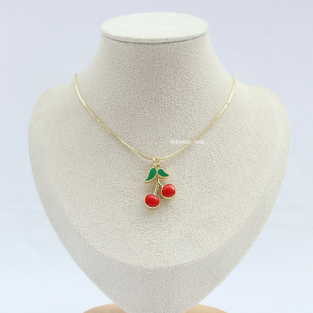 Collar Cerezas