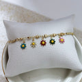 Pulsera Margaritas de Colores