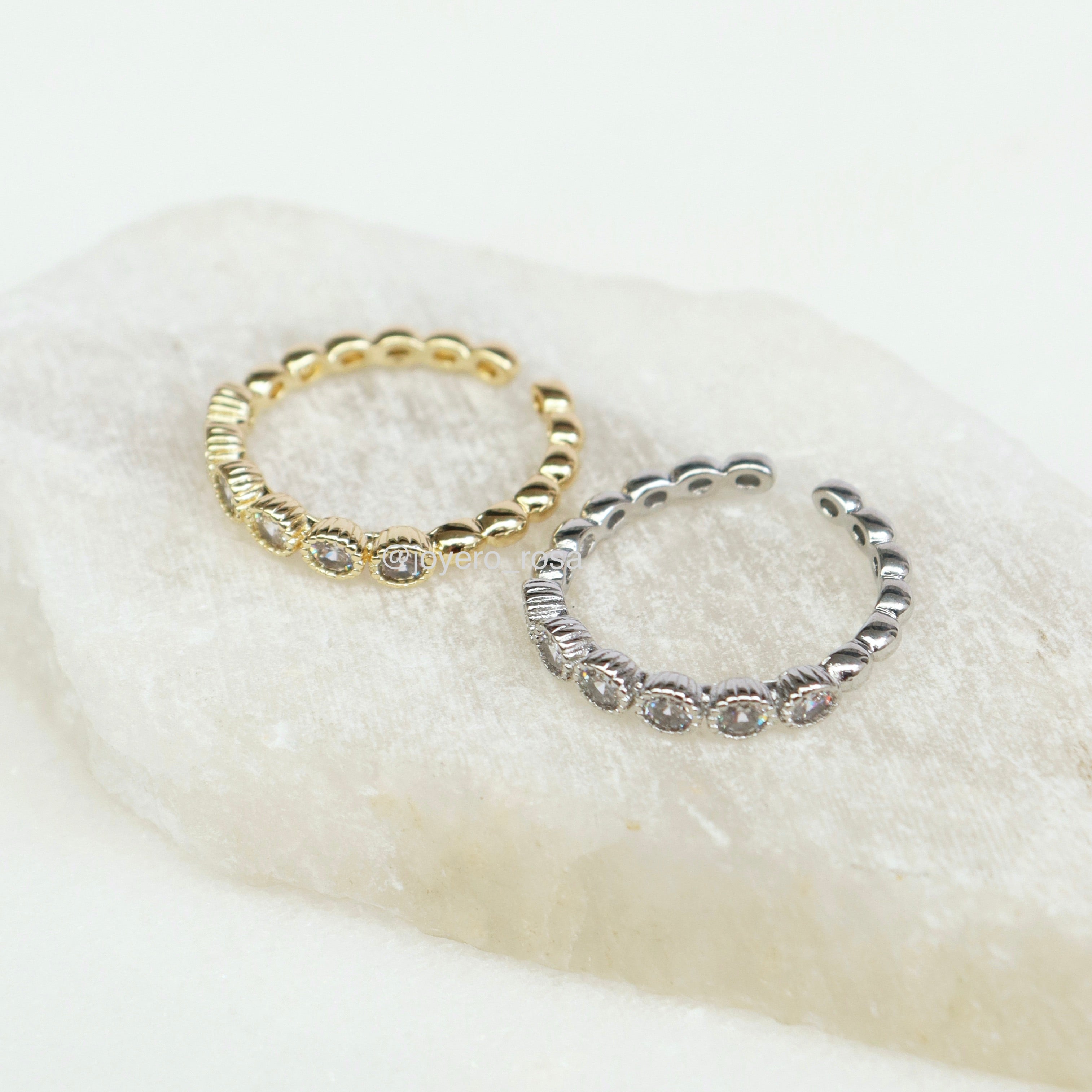 Anillo Cristales