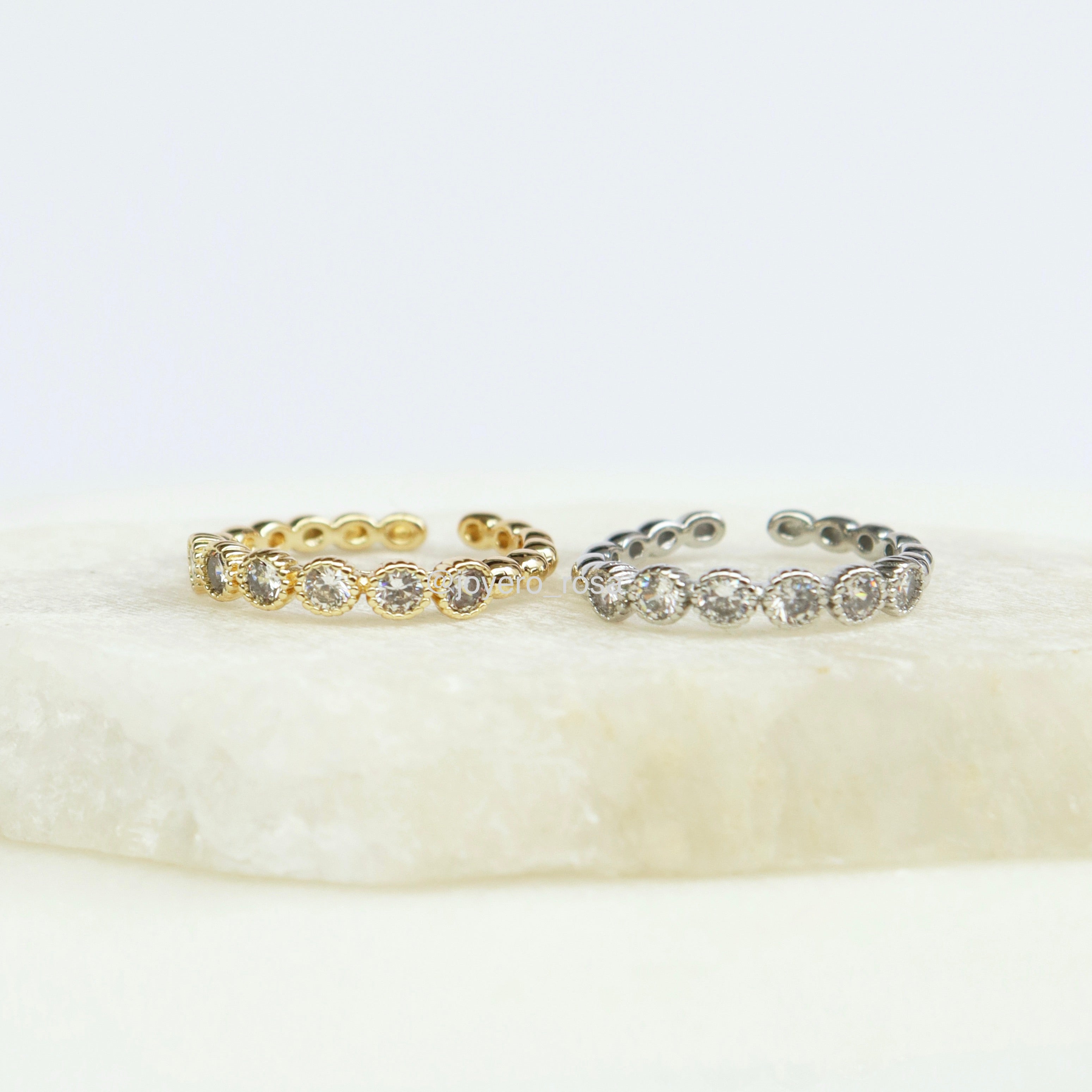 Anillo Cristales