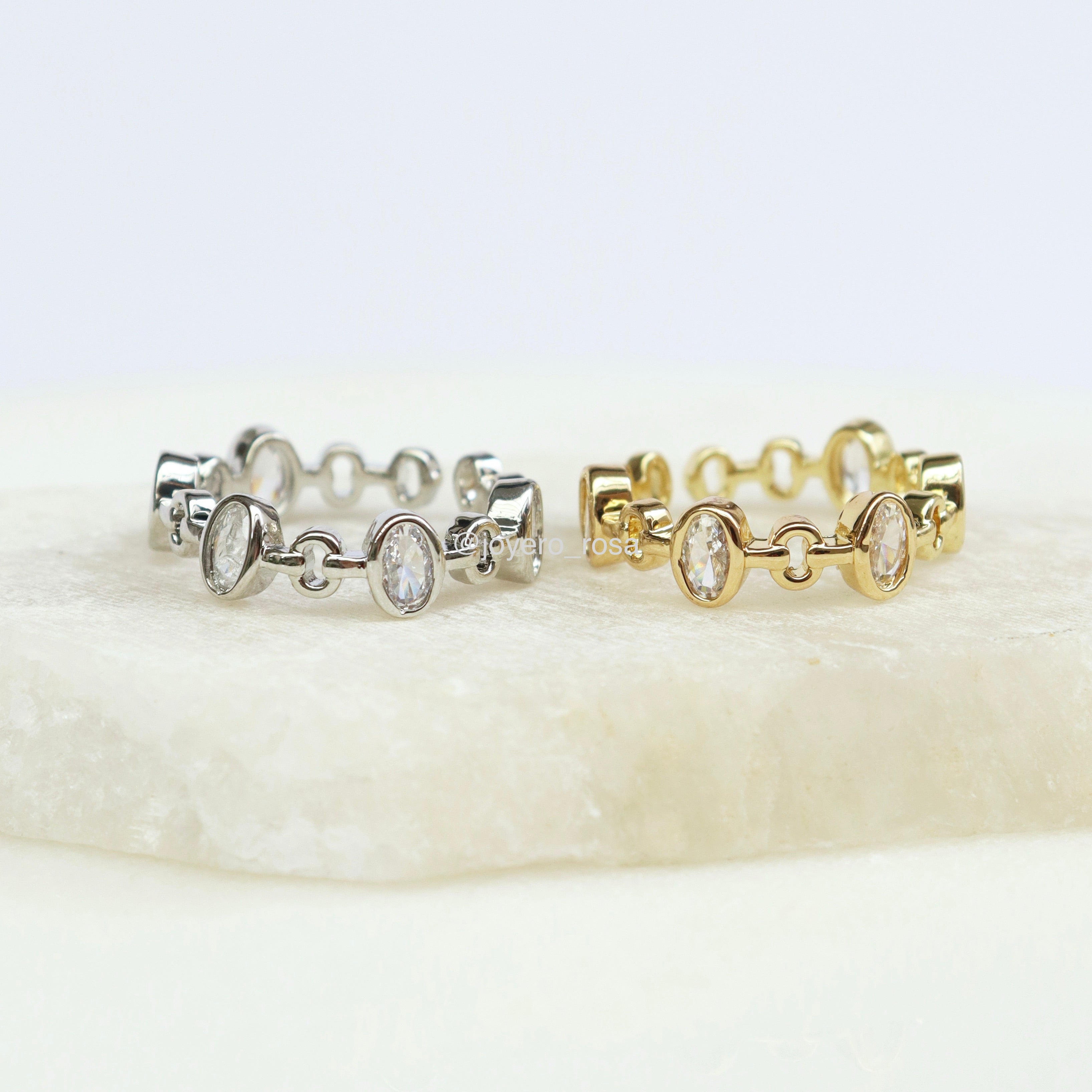 Anillo Cristales