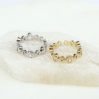 Anillo Cristales