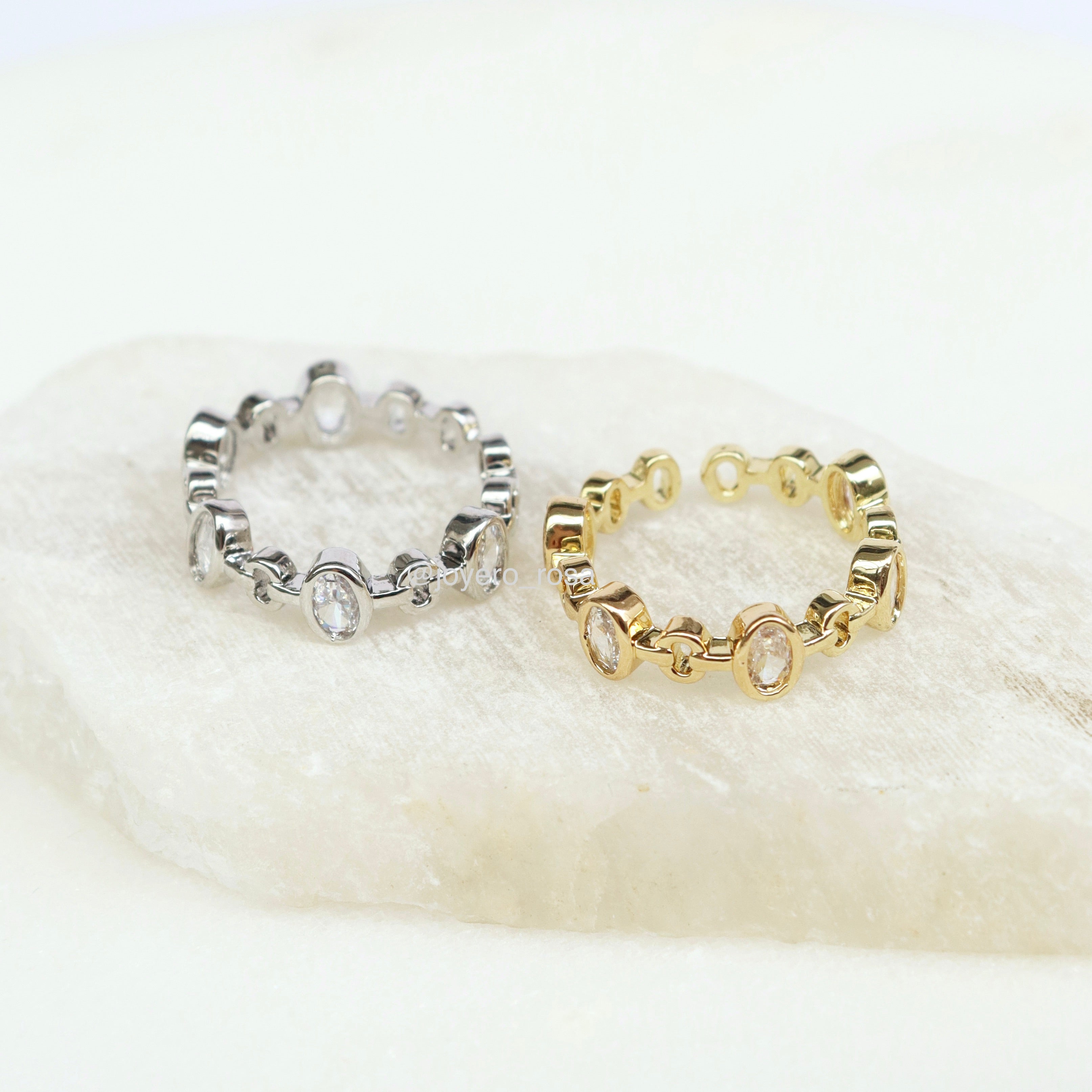 Anillo Cristales