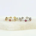 Anillo Flores Multicolor