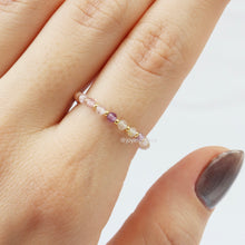 Cargar imagen en el visor de la galería, Anillo Abalorios
