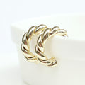 Semi Hoops Twisted