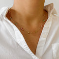 Collar Mariposas de Colores