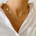 Collar Doble Flores