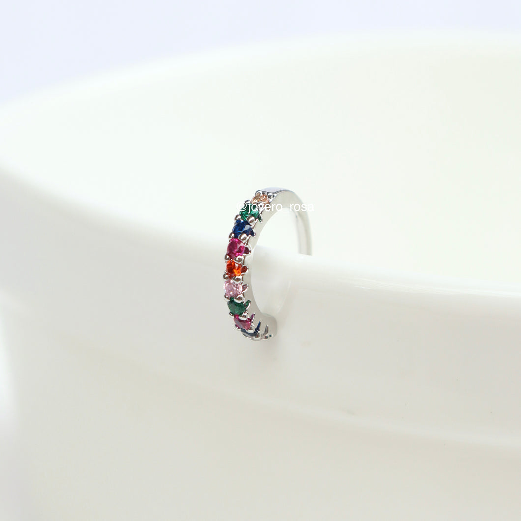 Earcuff Cristales Multicolor