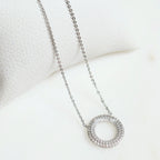 Collar Círculo Full Brillo
