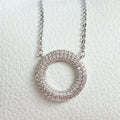 Collar Círculo Full Brillo