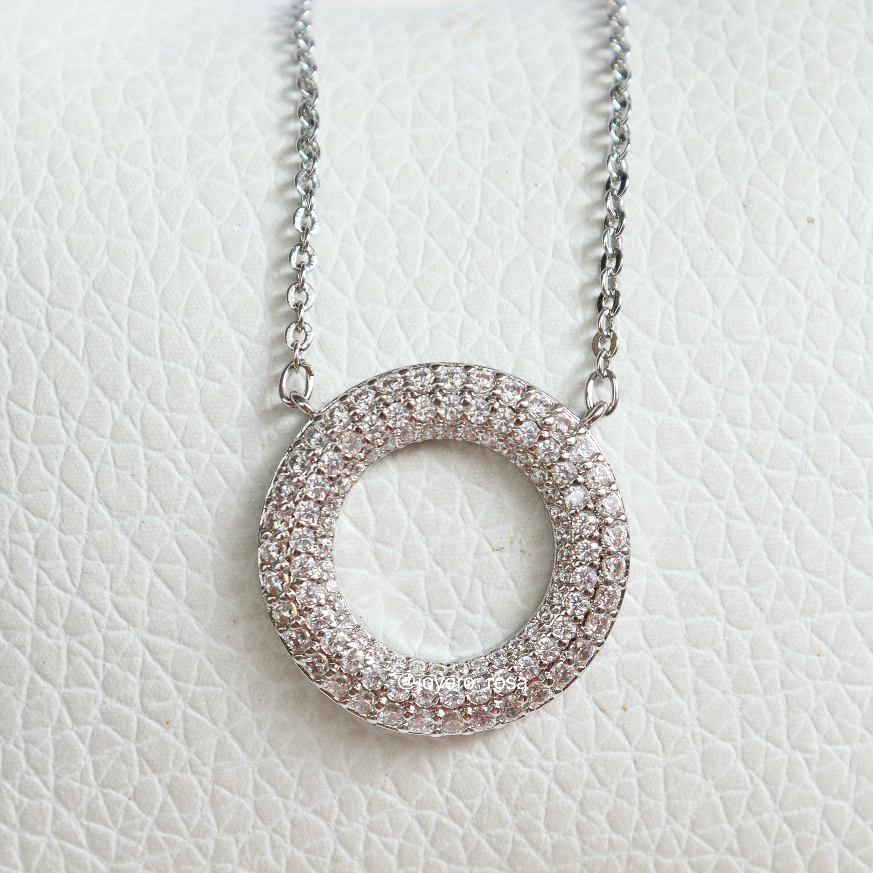Collar Círculo Full Brillo