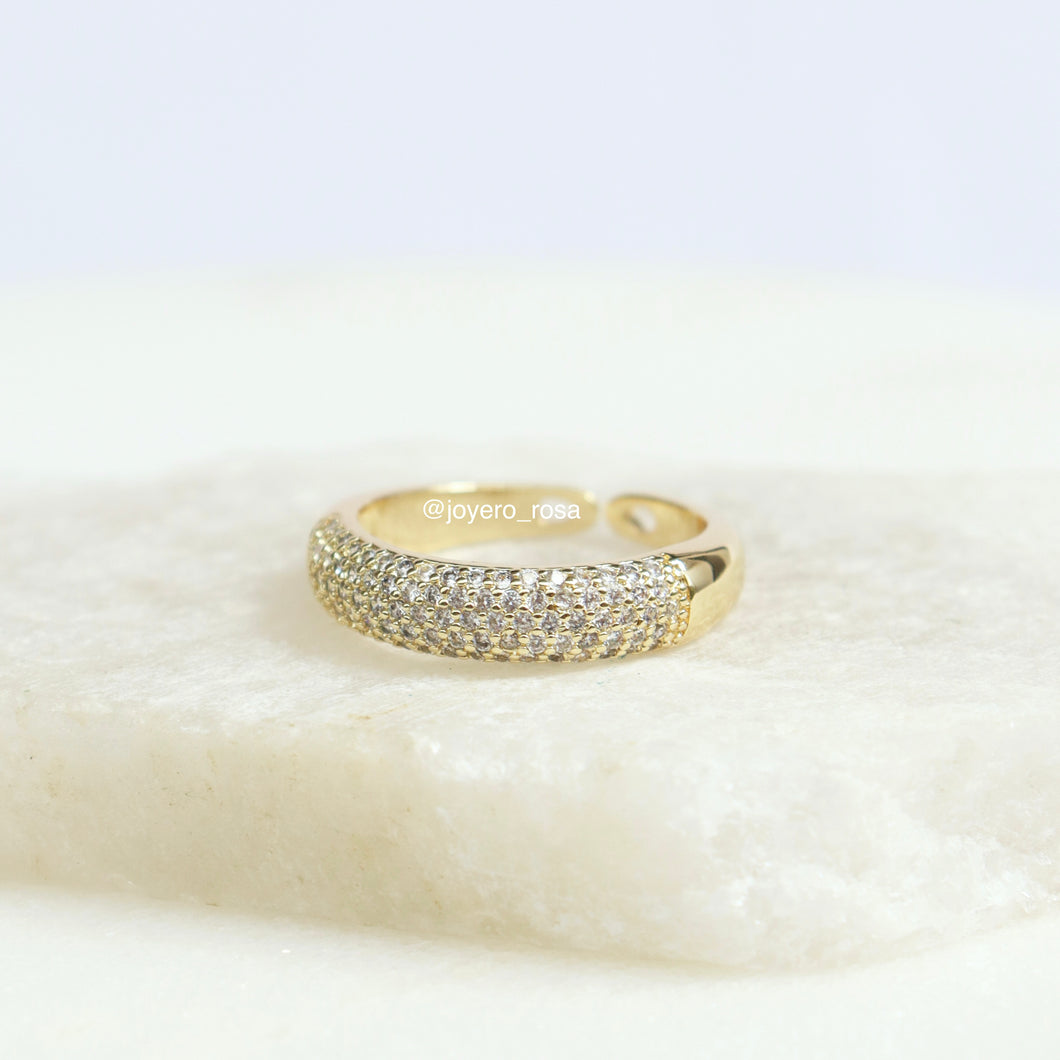 Anillo Full Cristales Ajustable