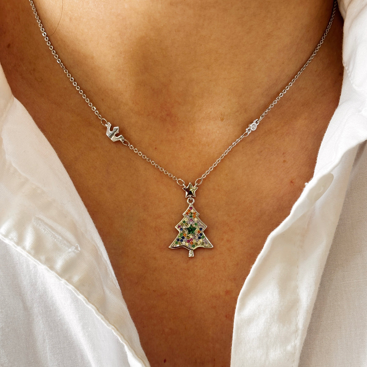 Collar Árbol de Navidad