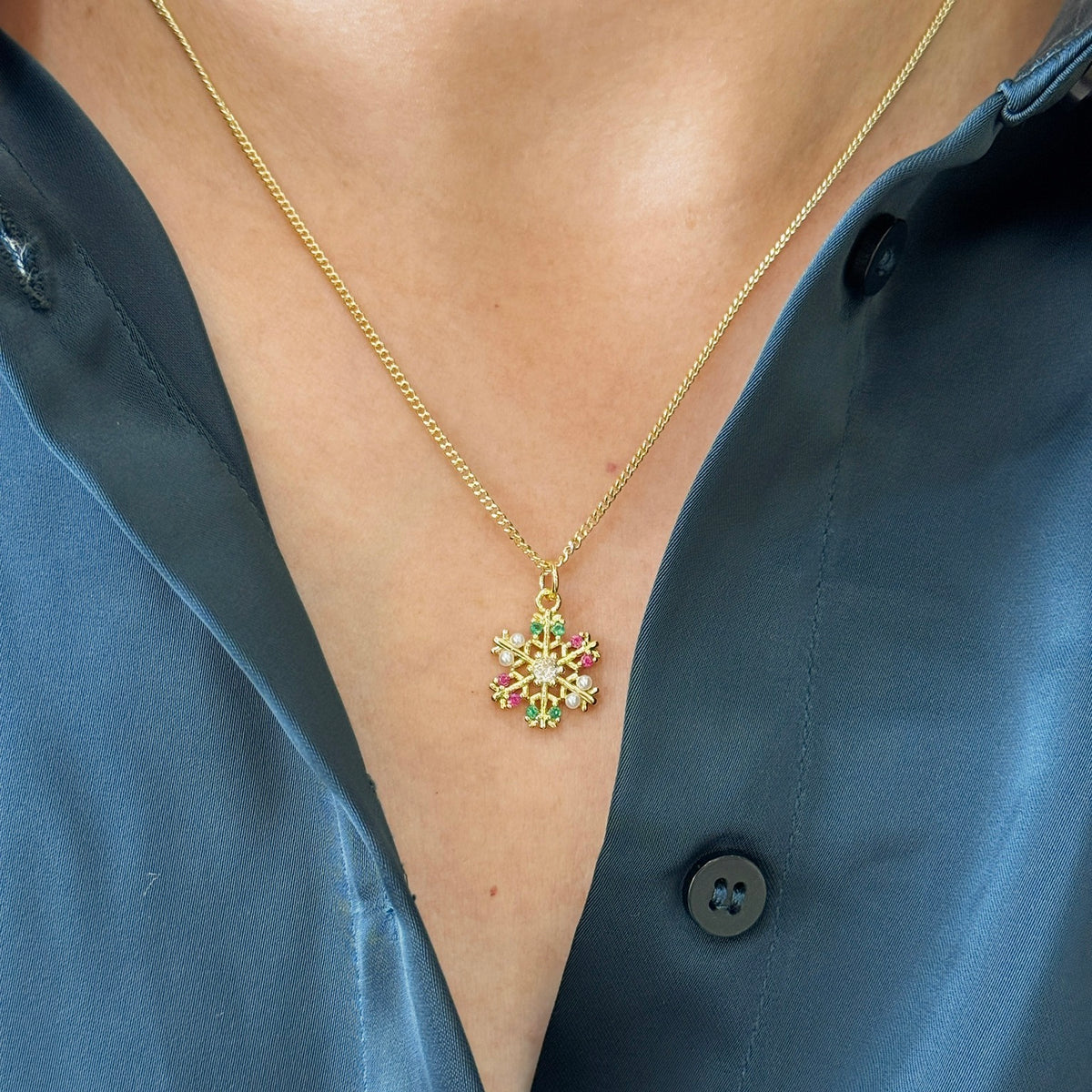 Collar Copo con Colores
