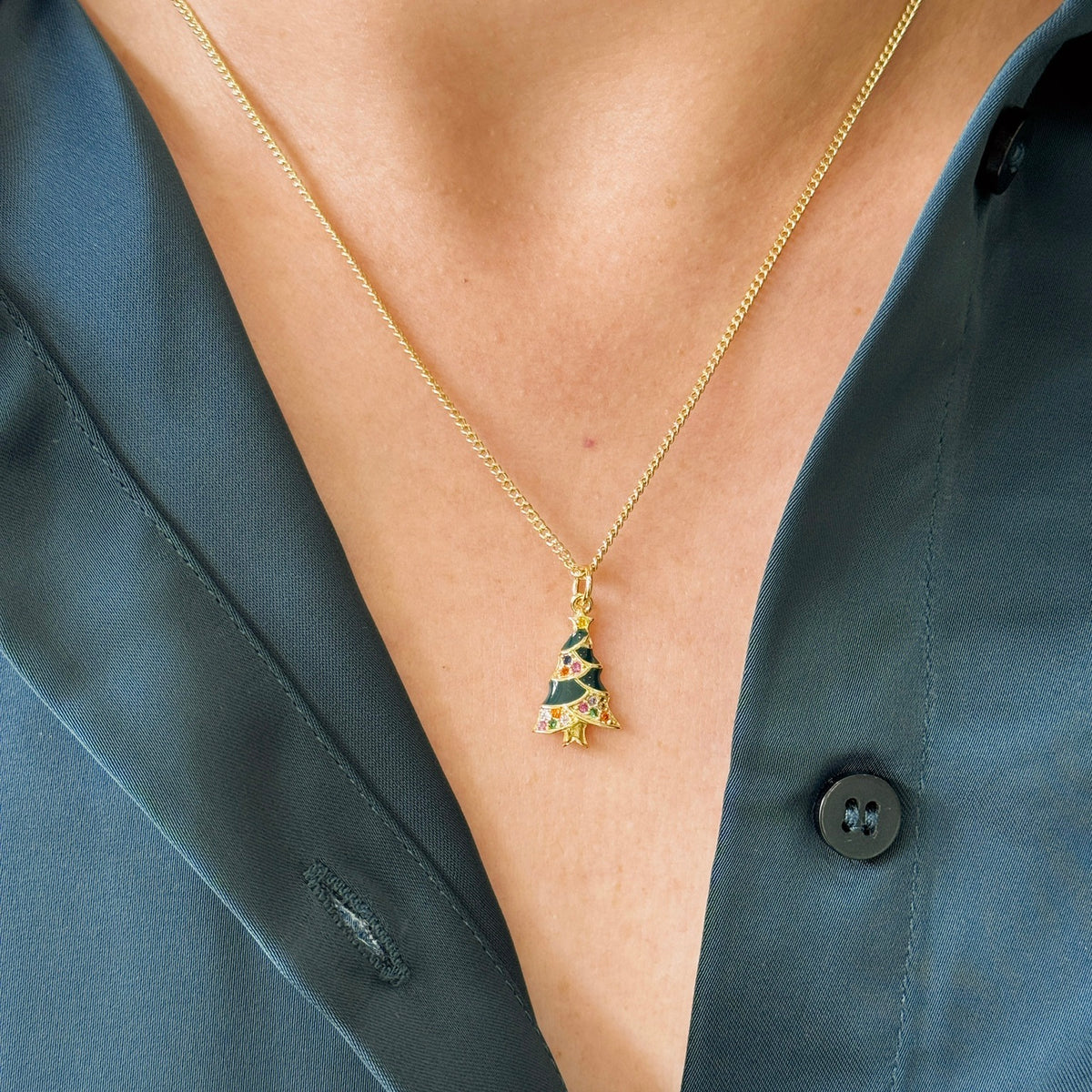 Collar Árbol de Navidad