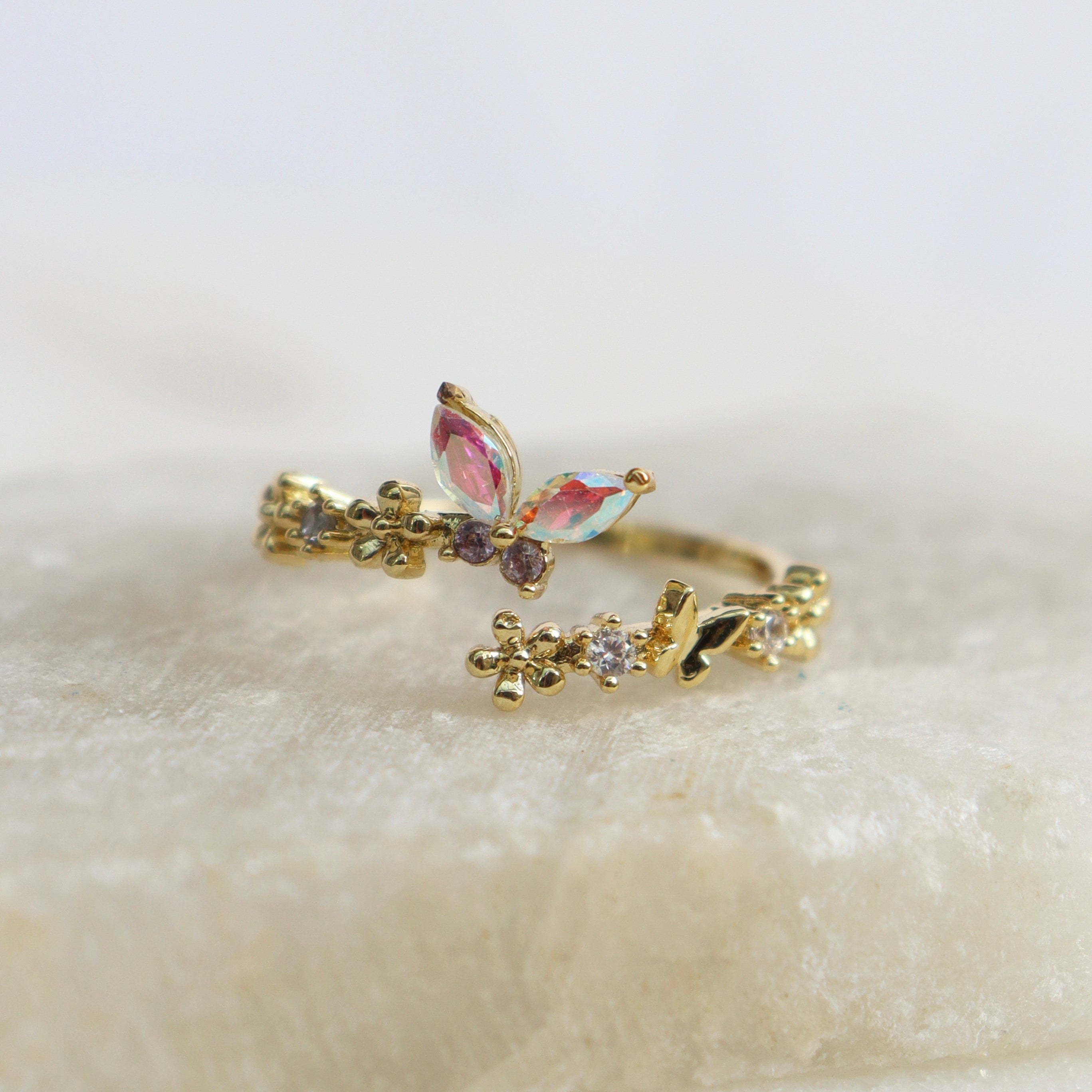 Anillo Mariposa Ajustable