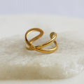 Anillo Cruzado Ajustable