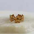 Anillo Ajustable Flores