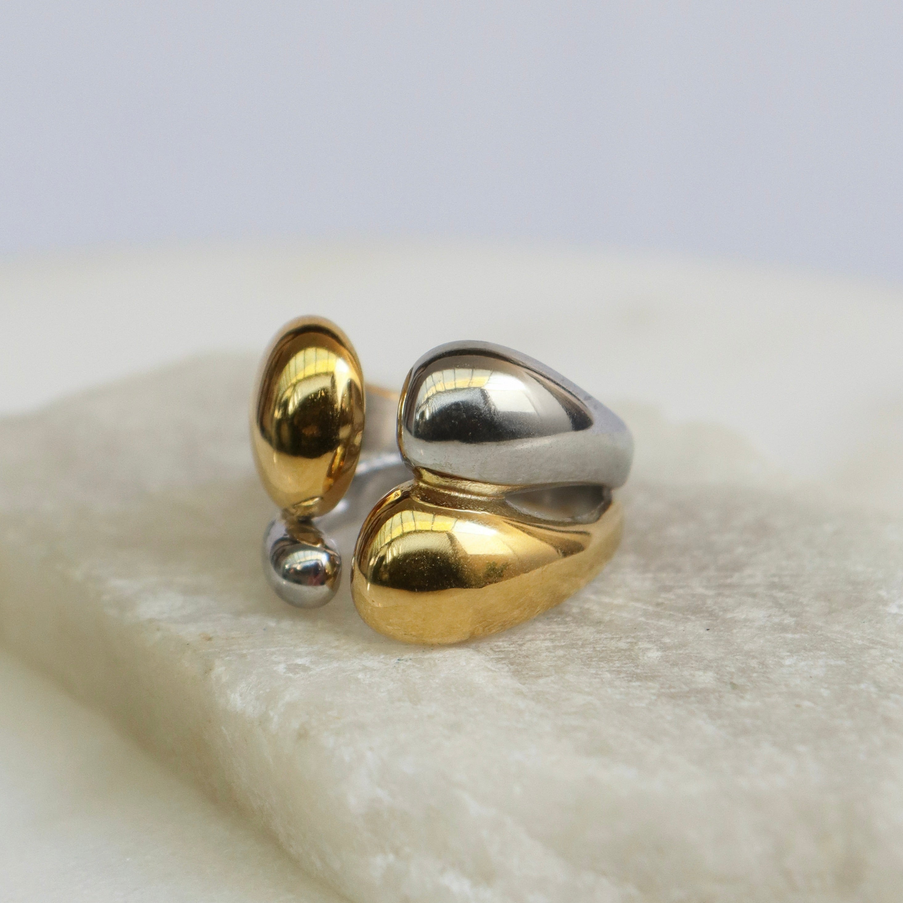 Anillo Ajustable Bitono