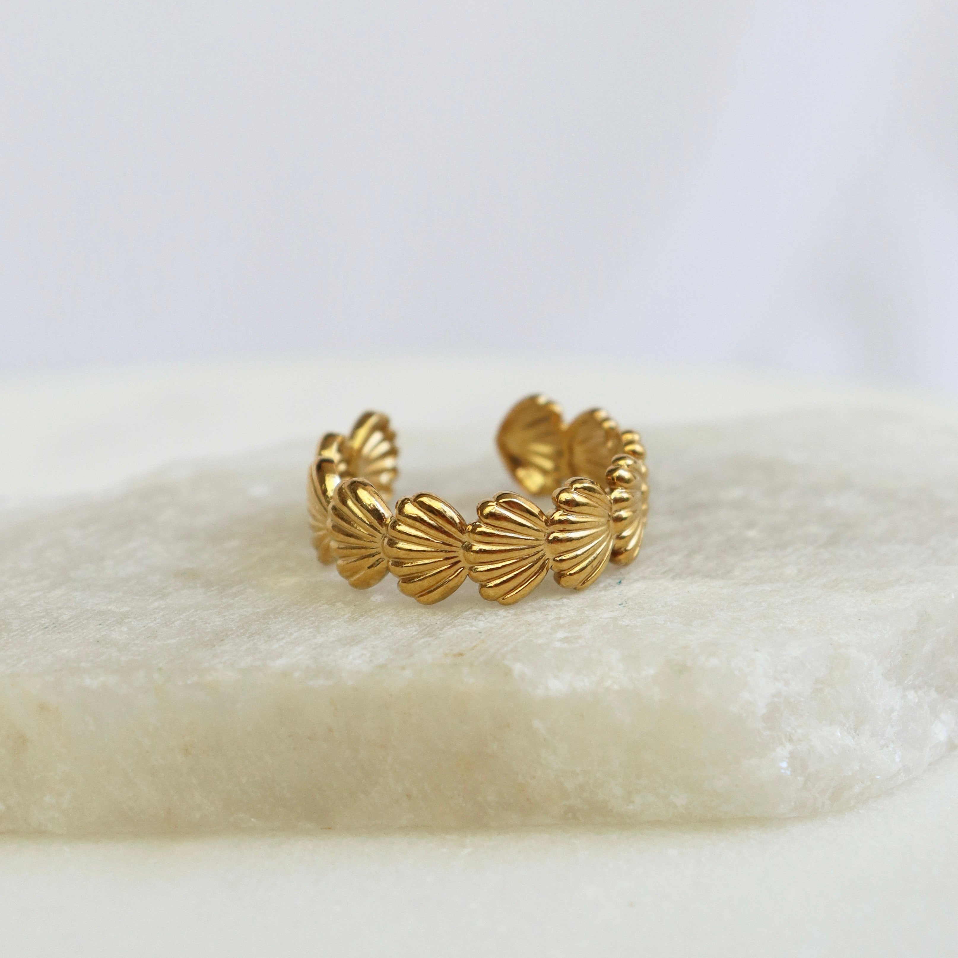 Anillo Ajustable Conchitas