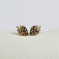 Studs Fresas con Cristales (Cierre Bebé)