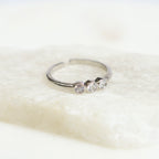 Anillo Circulos Cristal