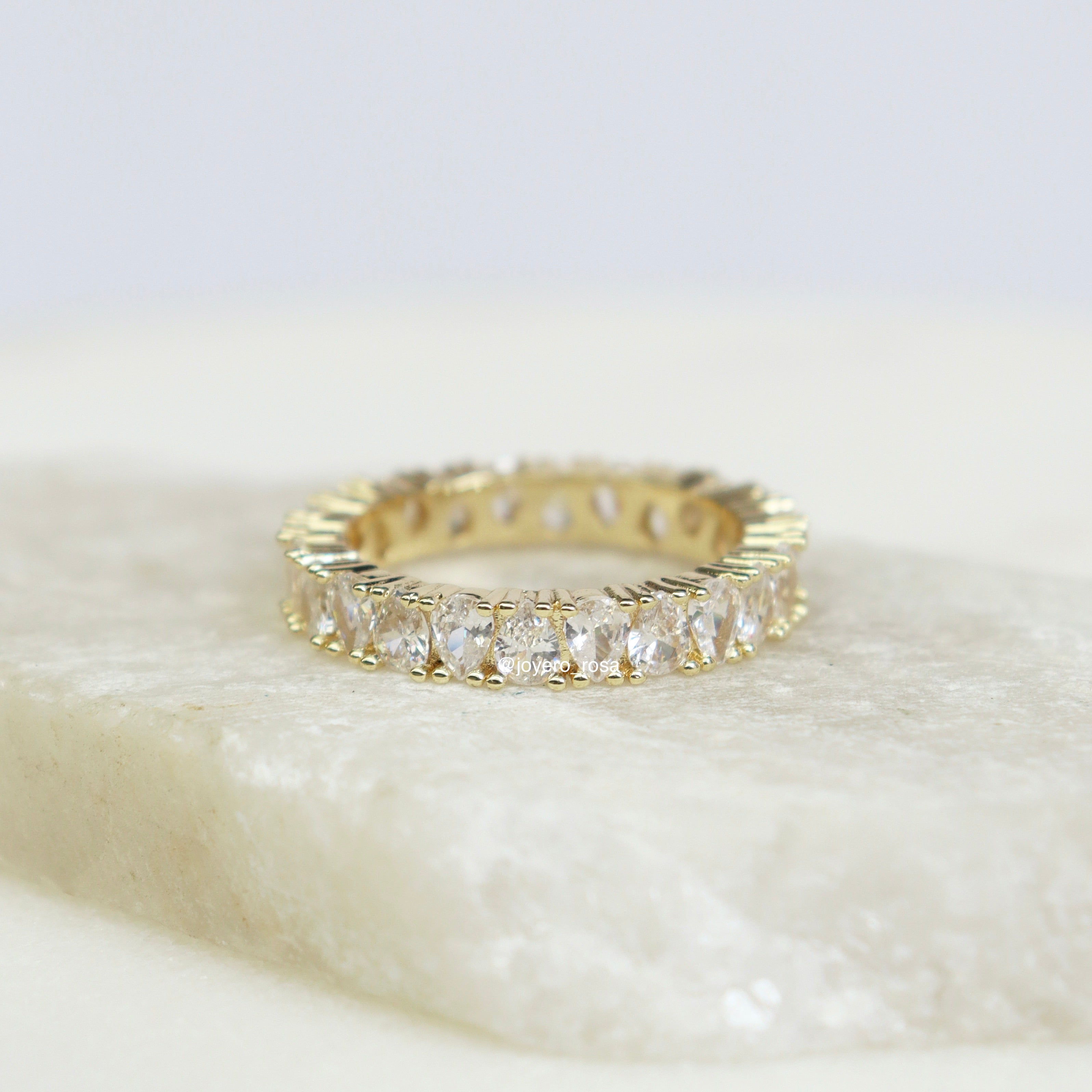 Anillo Cristales de Gota