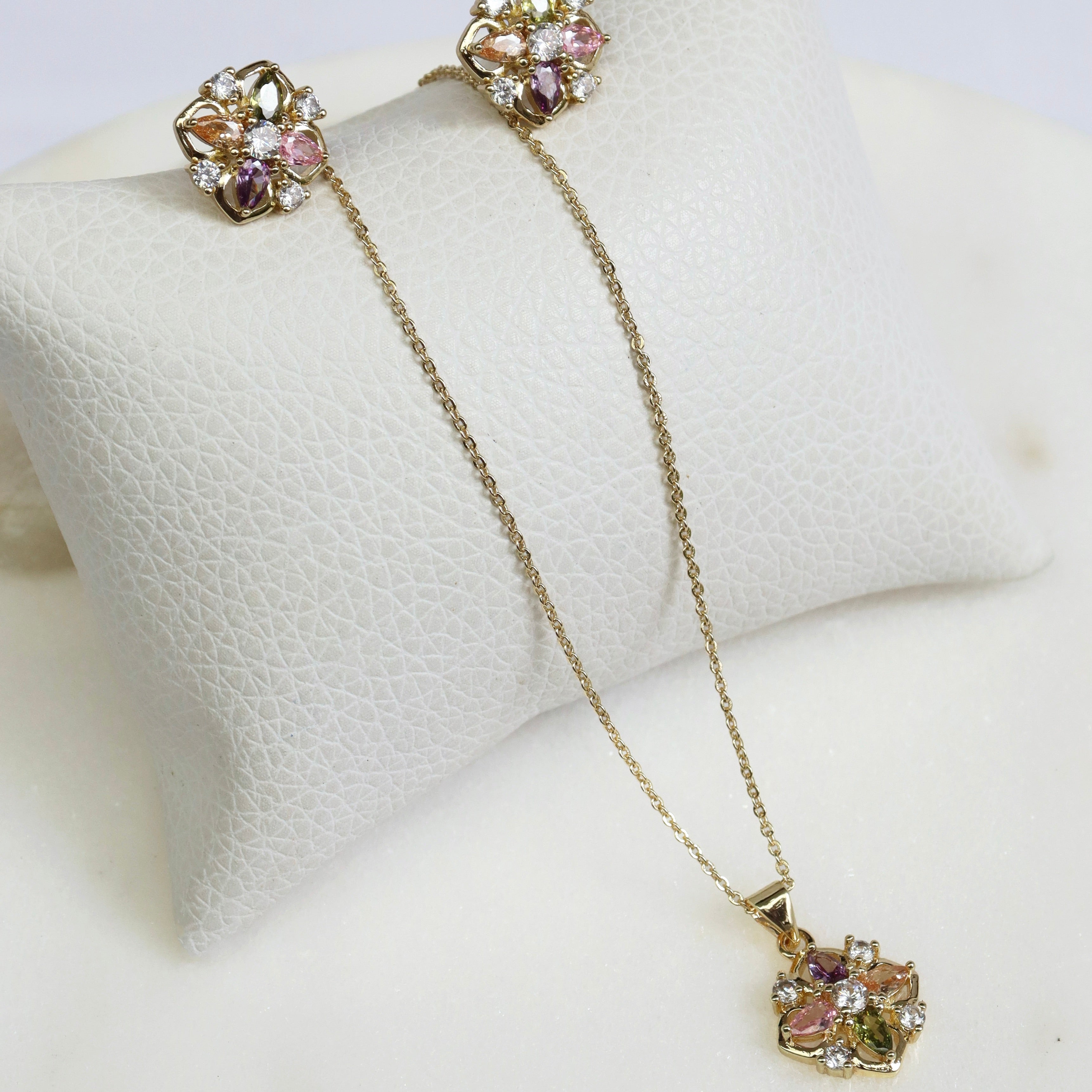 Juego Flor Colores Pastel