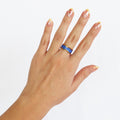 Anillo Ajustable Azul
