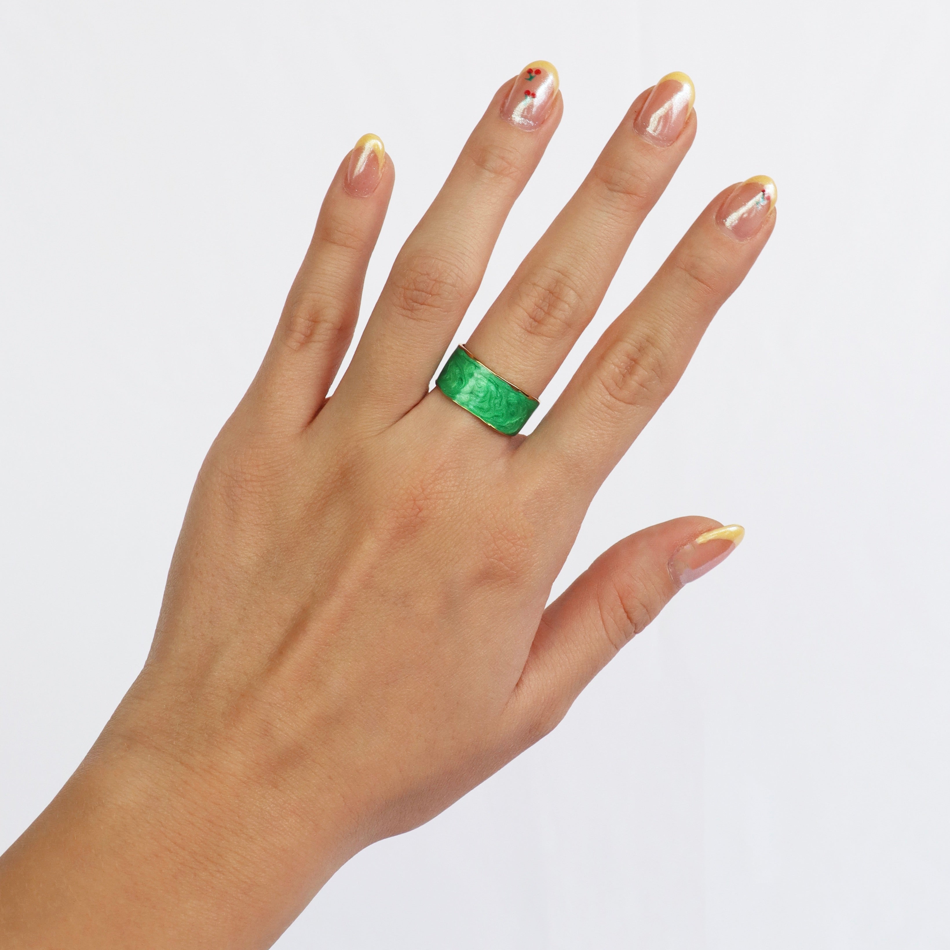 Anillo Ajustable Verde